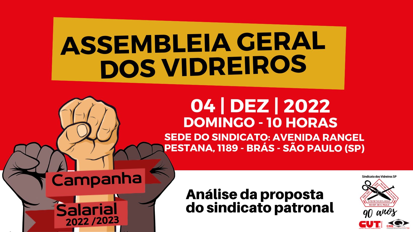 4 dez Campanha Salarial 2022