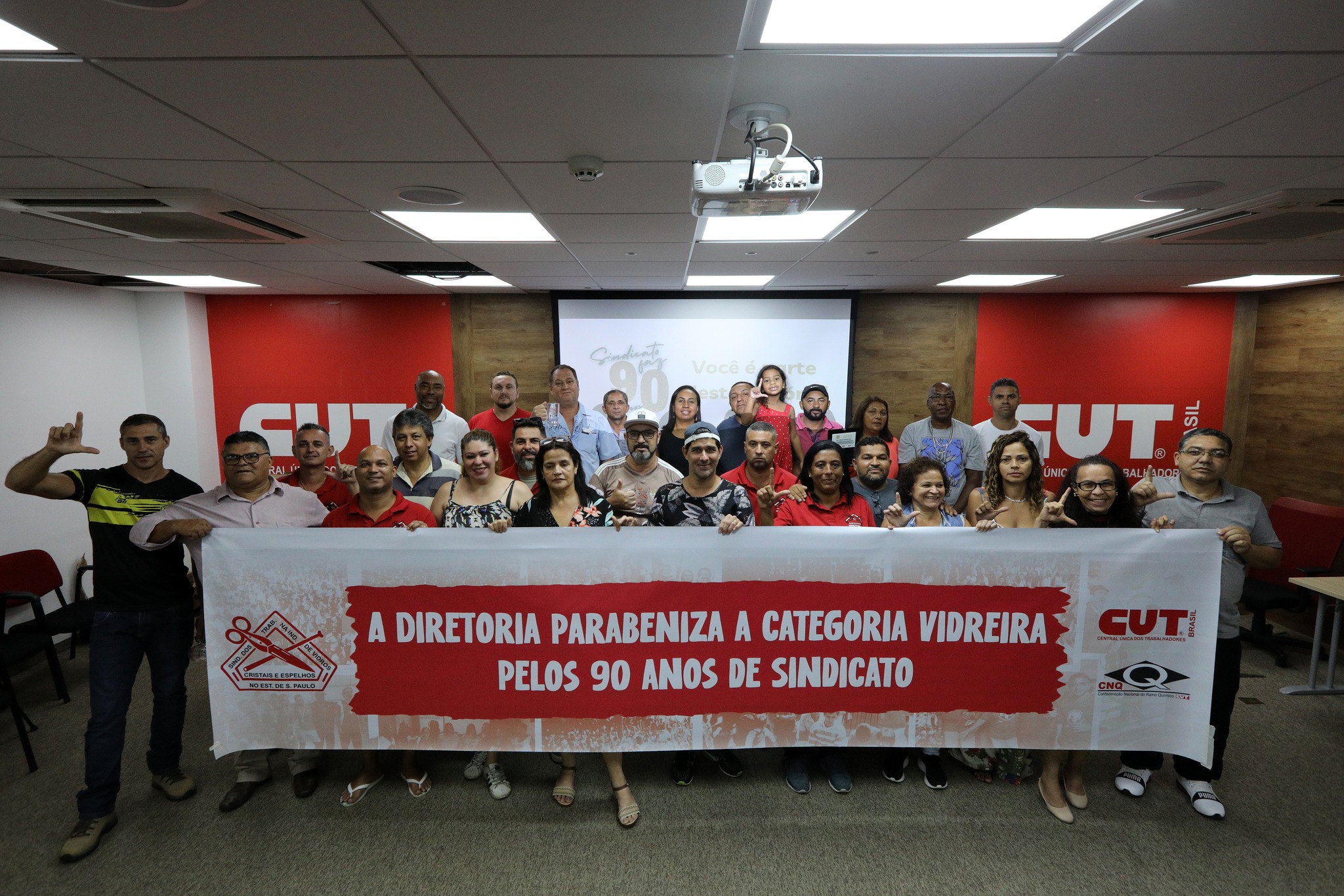 Sindicato dos Vidreiros celebra 90 anos de história de luta em São Paulo